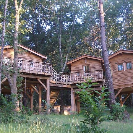 Les Cabanes Du Tertre Urval Luaran gambar